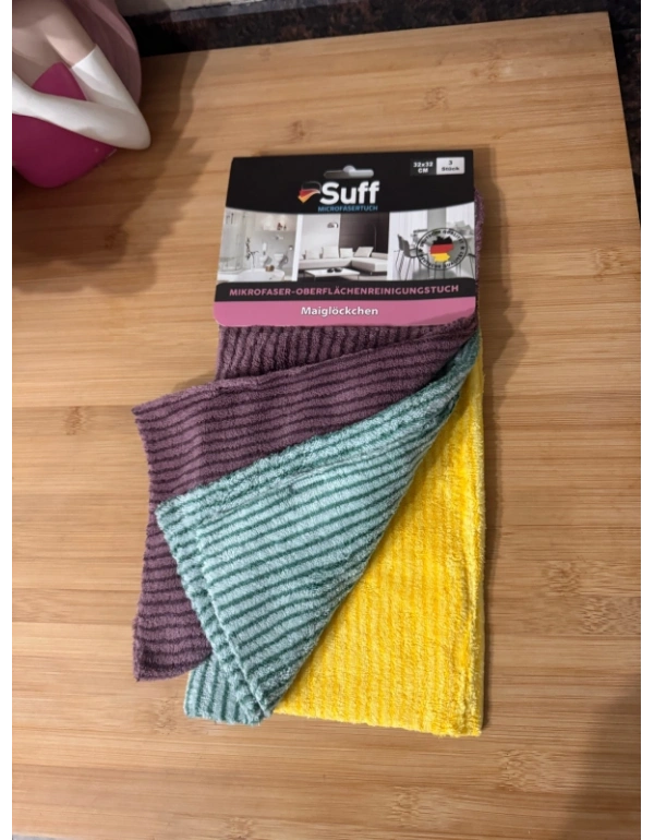 Suff 3Lü Müge Maiglöckchen Bez Tırtıklı Model 32 x 32 CM