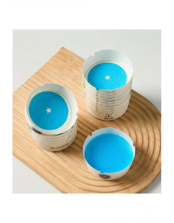 Tek Kullanımlık Kül Tablası Kokusuz Taşınabilir Jel Küllük 25 Adet