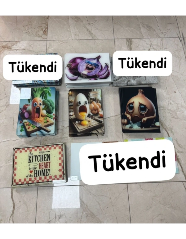 Kesim Panosu Cam SOĞAN Model