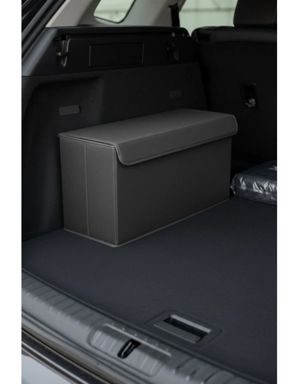 P. Araba Bagaj Çantası Oto Bagaj Organizer Kapaklı Cırtlı Düzenleyici 50 x 25 x 15 CM