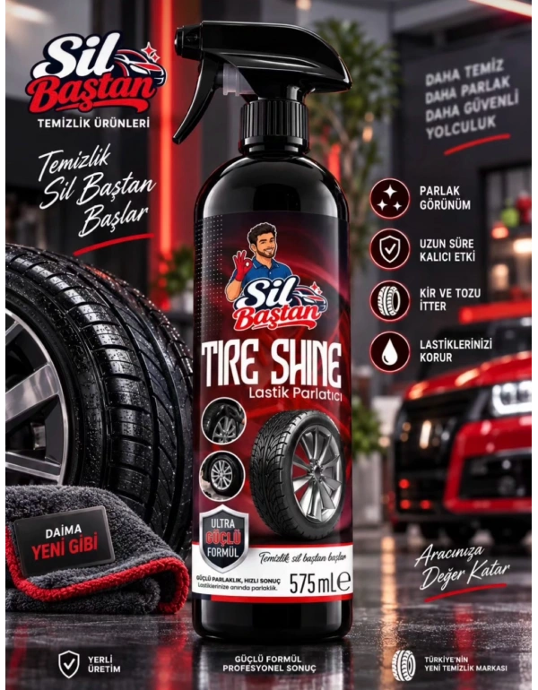Sil BAŞTAN Lastik Parlatıcı Tire Shine ADET