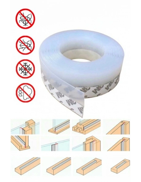 CT. Kapı Pencere Rüzgar Kesici Şerit Bant 3,5cm * 5 metre