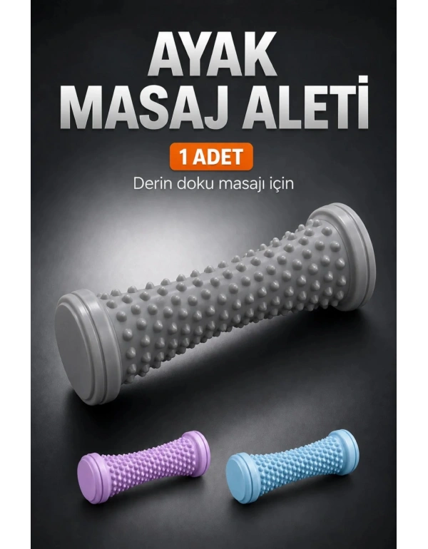 CT. El Ayak Masaj Dikenli Egzersiz Silindiri Ayak Masaj Silindiri Fasya El Avuç içi Ayak Için Kompakt Ayak Masaj Aleti