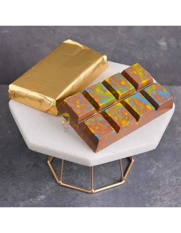 8 bölmeli Dubai Çikolatası Yapma Kalıbı Silikon Kek Kalıbı