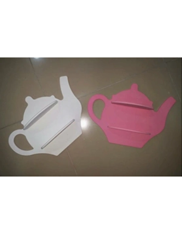 AHŞAP DEMLİK ŞEKLİNDE RAF