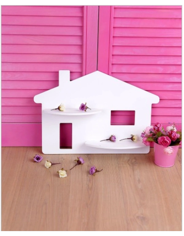 AHŞAP EVkelebek caydanlık  ŞEKLİNDE RAF ( karışık model )