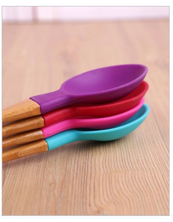 AHŞAP SAP SİLİKON KAŞIK