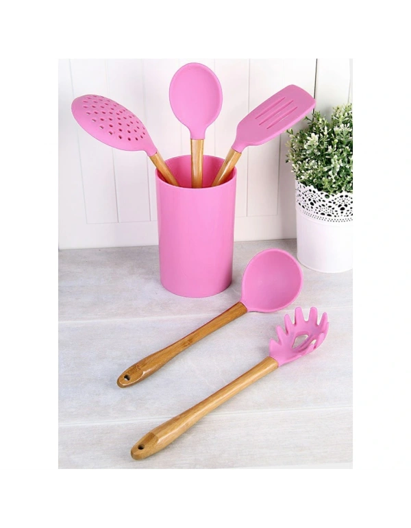 AHŞAP SAPLI YANMAZ LÜKS SERVİS TAKIMI