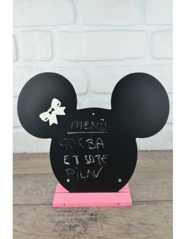 AHŞAP SWEET MİCKEY KARA TAHTA