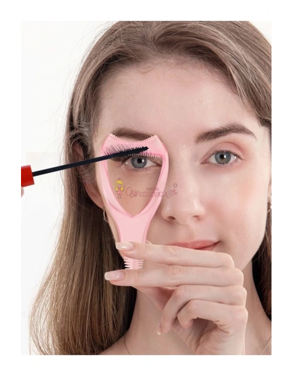 Alt Ve Üst Kirpik Rimel Sürme Aparatı