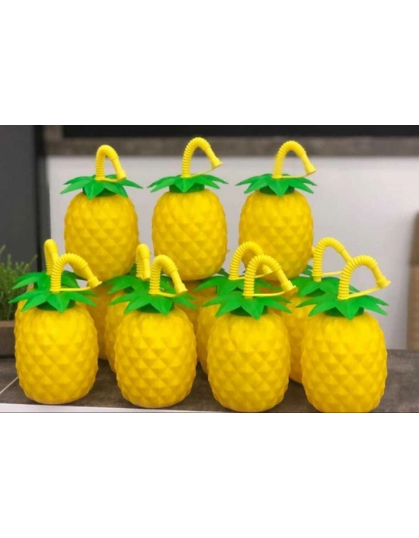 ANANAS PİPETLİ SULUK ( BÜKÜLEBİLİR PİPET )