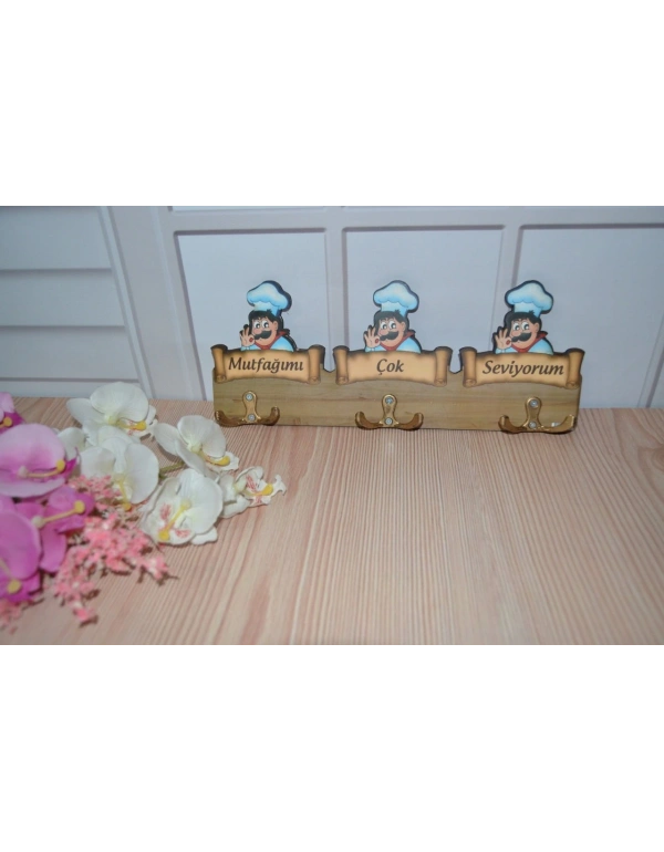 AŞÇI MODEL MUTFAK ASKISI