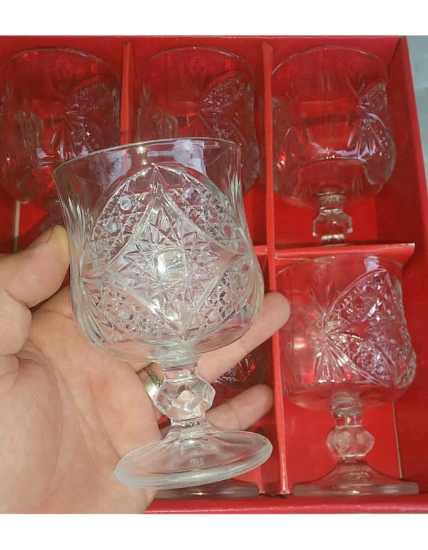 AYAKLI KRİSTAL MEŞRUBAT BARDAĞI