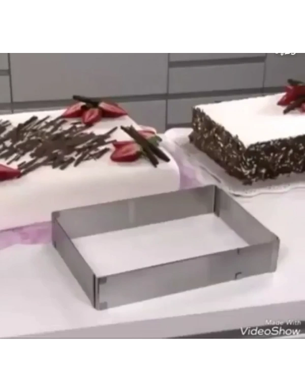 AYARLANABİLİR KEK KALIBI 20X20 - 40X40