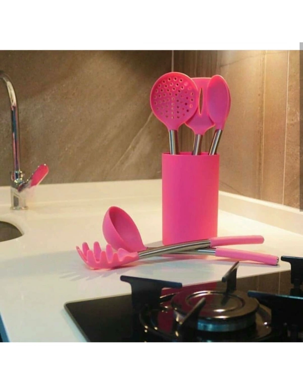 AZRA SİLİKON KEPÇE TAKIMI PEMBE