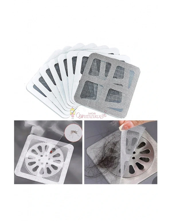 Banyo Duş Gider Süzgeci Gider Kapagı Gider Saç Tuy Kıl Toplayıcı Gider Koruyucu( 4lü)