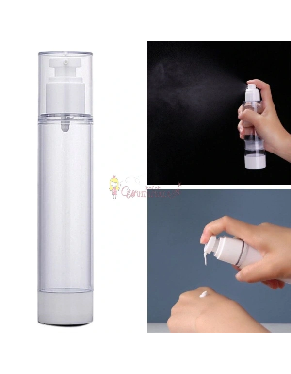 Basınçlı Doldurulabilir Taşınabilir Sızdırmaz Seyahat Parfüm Krem Şişesi