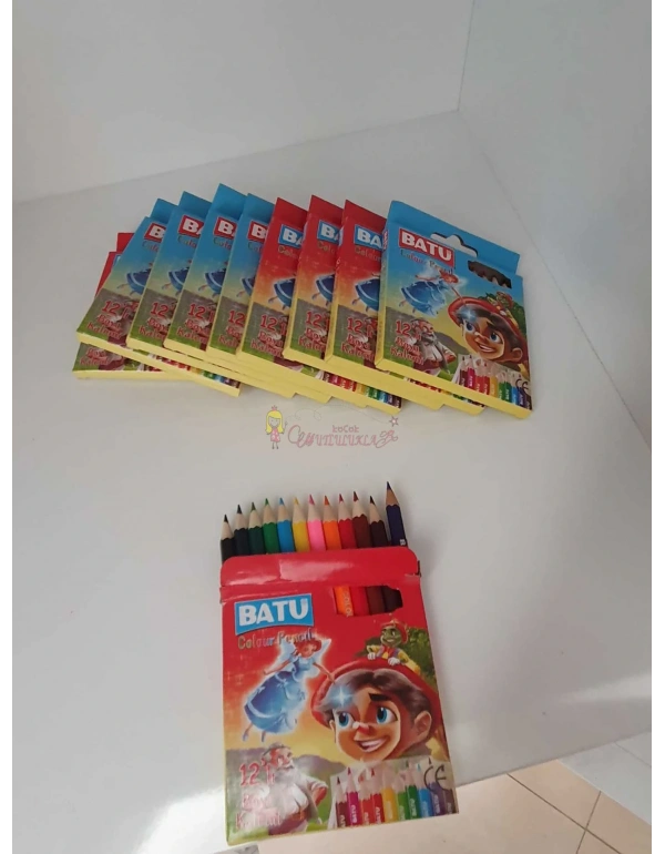 Batu Kuru Boya Uzun 12Li