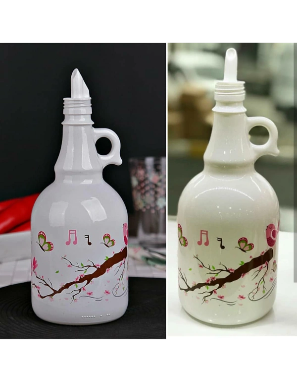 BEYAZ BASKILI YAĞDANLIK