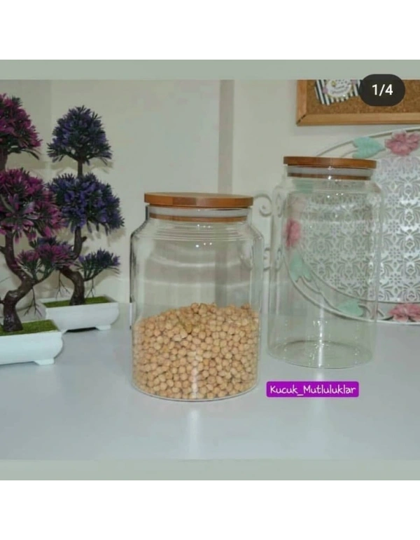 BORASİLİKAT VAKUMLU ERZAK KAVANOZU