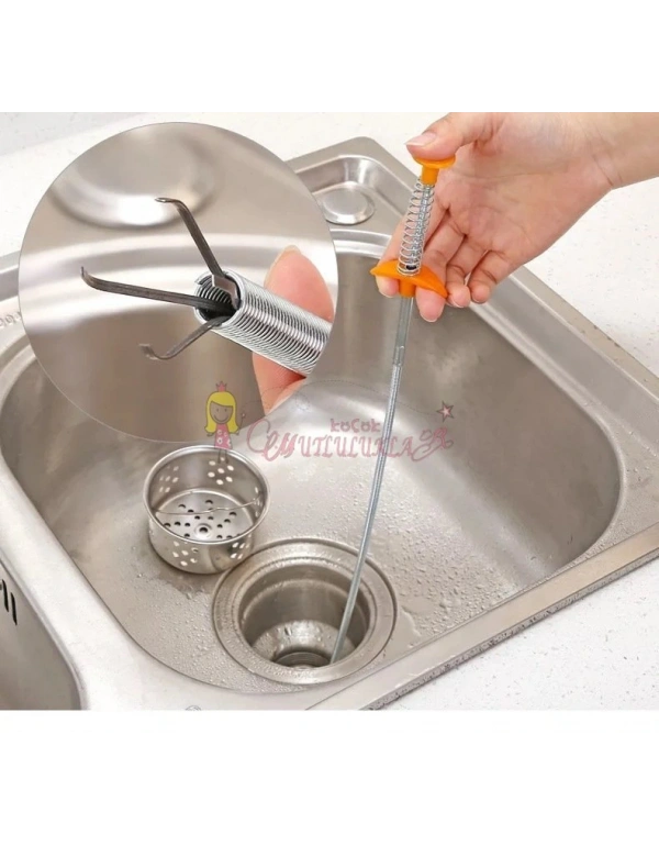 Bükülebilir Esnek Pençeli Lavabo Açıcı Çubuk Mutfak Banyo Lavabo açıcı