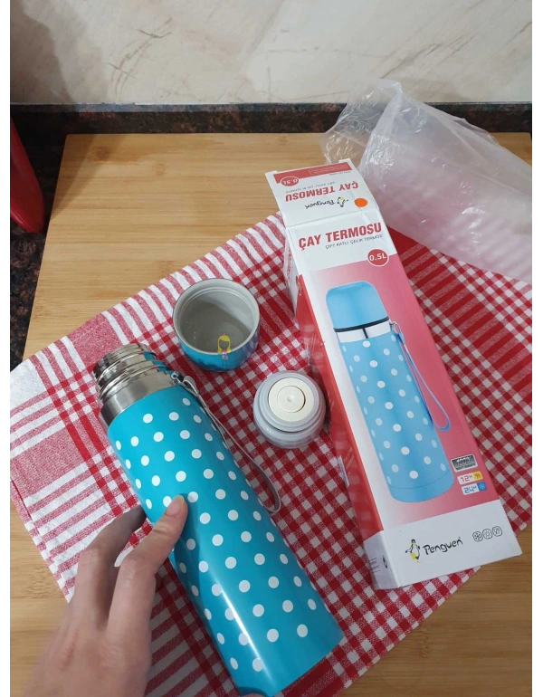 Çelik Çay Su Termos