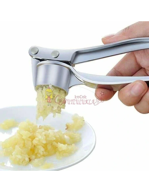 Çelik Sarımsak Ezici Press LÜx
