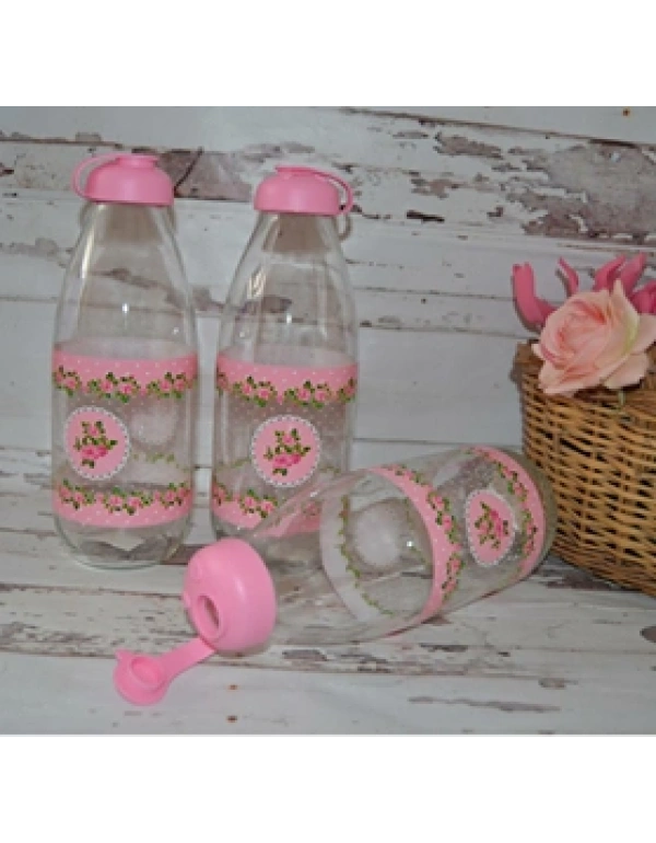 ÇİÇEK DESEN SÜT ŞİŞESİ