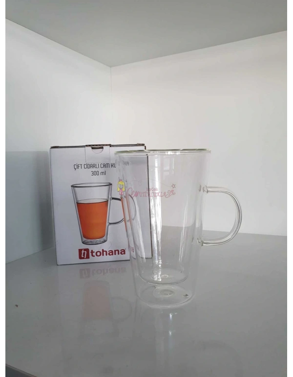 Çift Cidarlı Borasilikat Kupa