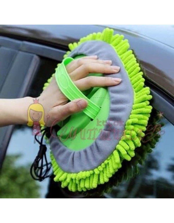 Çok Fonksiyonlu 2 In 1 Mikrofiber Araba Yıkama Fırçası Teleskopik Uzun Saplı Detay Fırçası Oto Mopu
