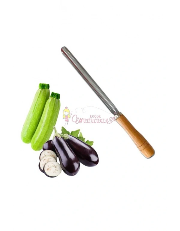 Dolma Kabak Oyacağı, Ahşap Saplı Oyacak