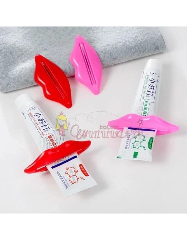 Dudak Şeklinde Diş Macunu Krem Sıkacağı