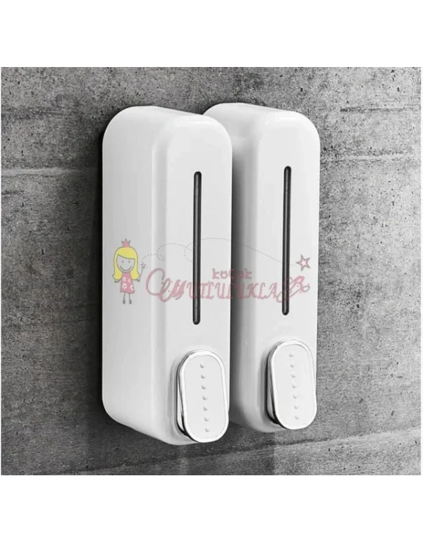 Duşakabin Içi Sabunluk Duvara Monte Manuel Sabunluk 350 ml Şampuan Dağıtıcı Dispanser  Şampuanlık