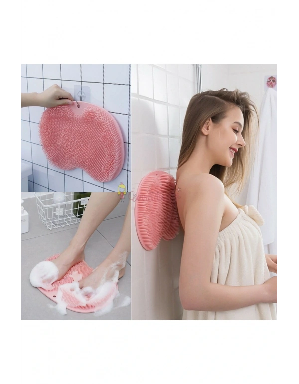 Esnek Yumuşak Banyo El Ayak Vücut Plastik Duş Matı Plastik Banyo Matı