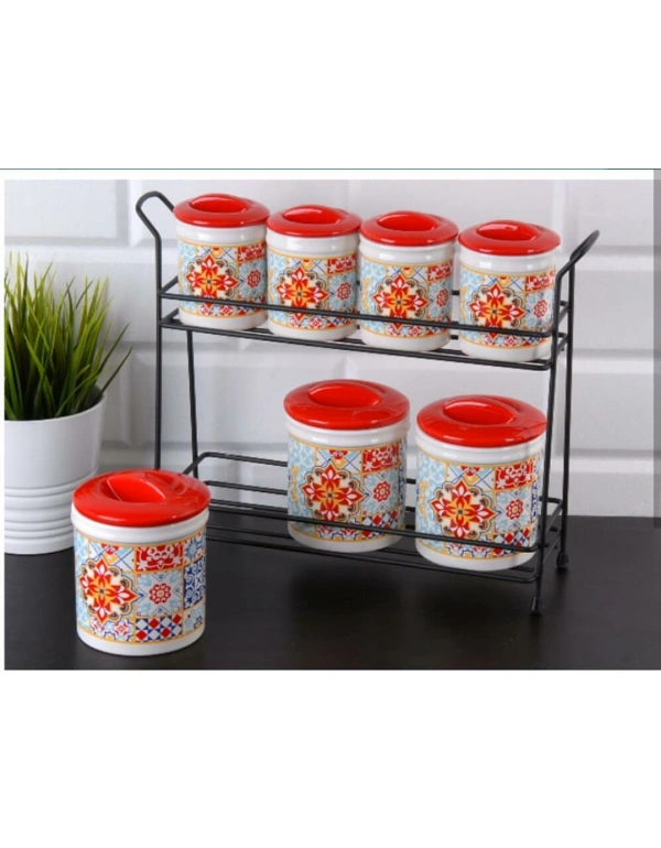 ETNİK DESEN 7Lİ BAHARAT TAKIMI