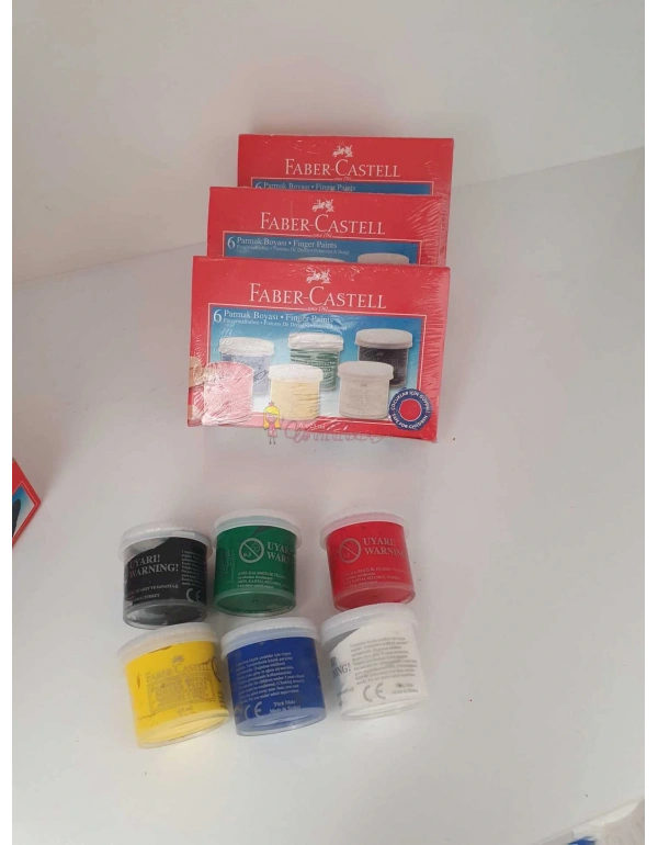 Faber Castell Parmak Boya 6Lı