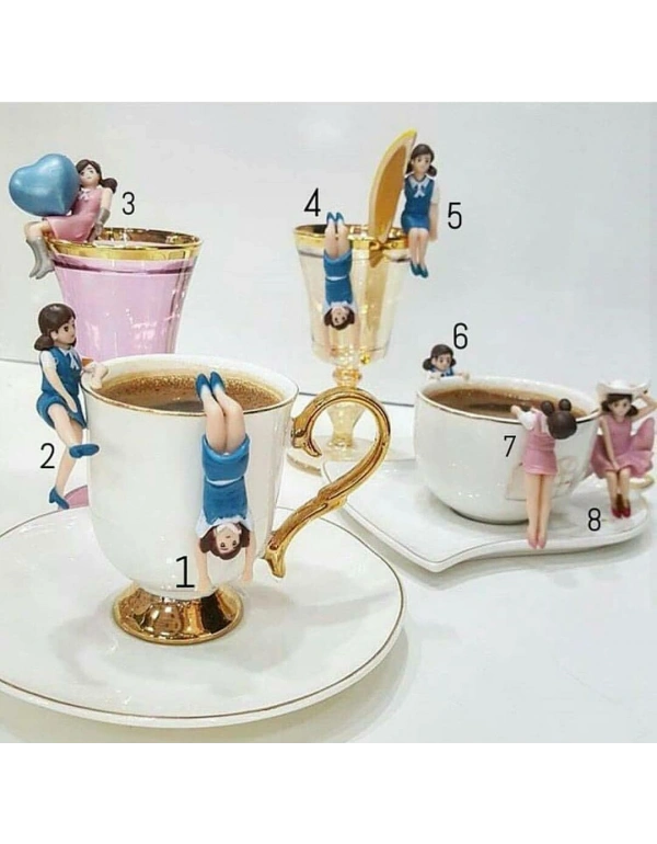 FUCHİKO SUNUMLUK BARDAK KIZ