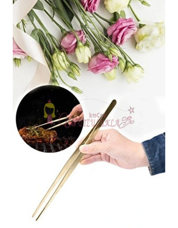 Gold Masterchef Pratik  Pişirme Cımbızı Maşasi