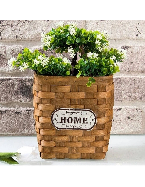 HASIR HOME YAZİLİ KAPİ SEPETİ / GAZETELİK