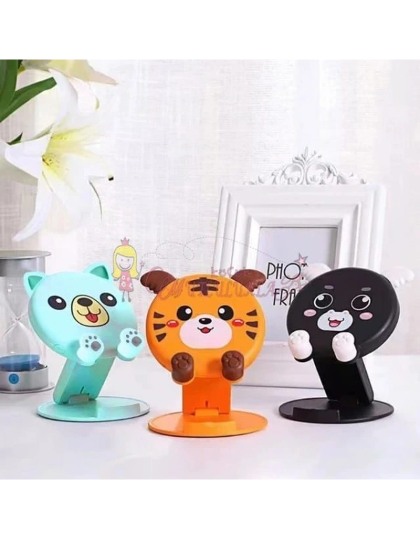 Hayvan Figürlü Masaüstü Telefon Standı