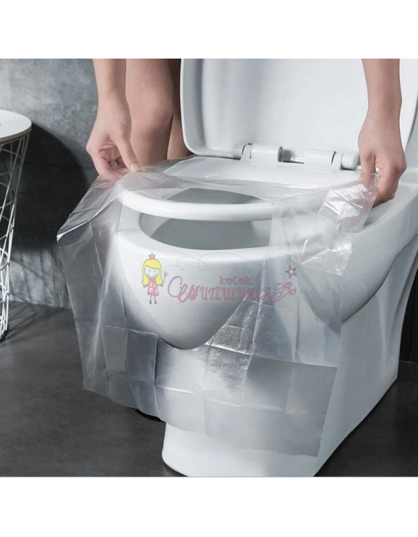 Hijyenik Tek Kullanımlık Klozet Kapağı Poşeti 10lu