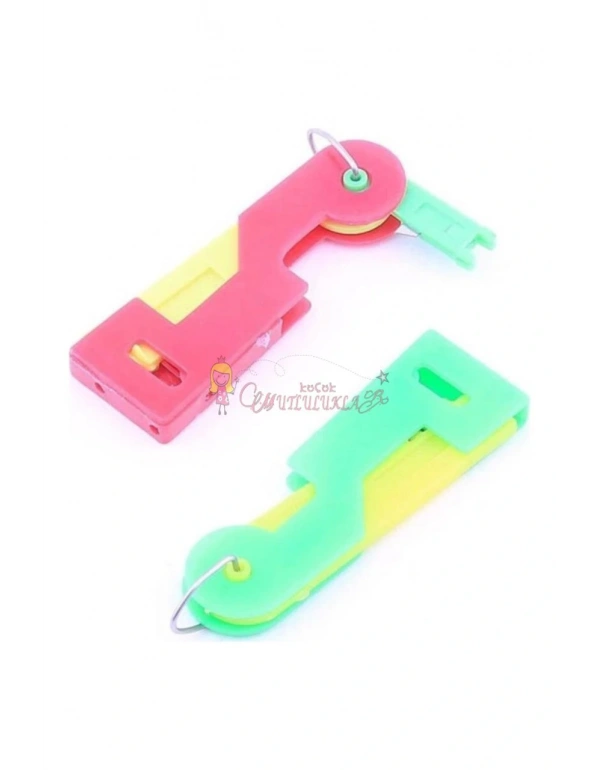 Iğne Matik El Iğnesi Kolay Ip Takma Aparatı