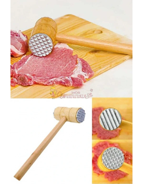 İki Yönlü Et Döveceği Et Yumuşatıcı Çekiç