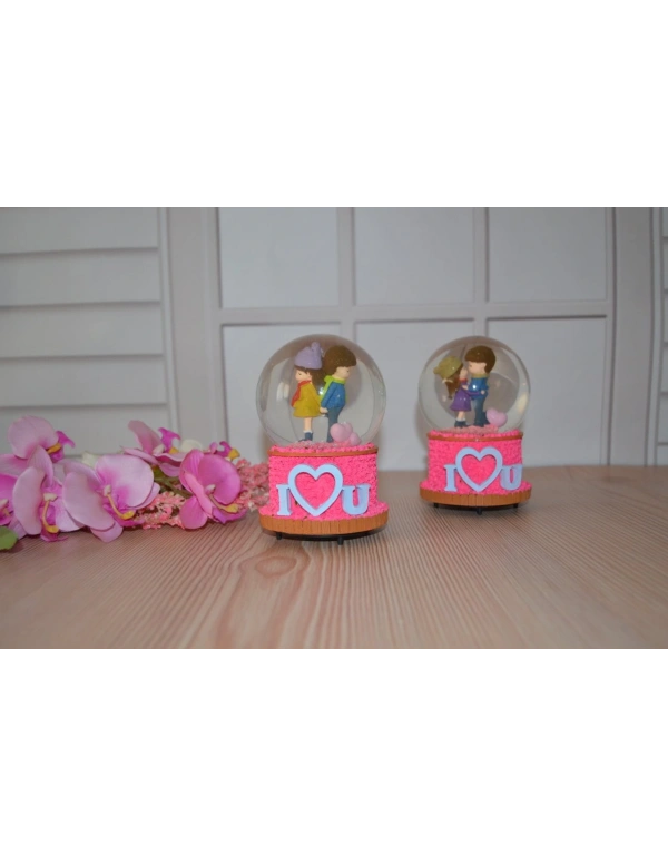 KAR KÜRESİ IŞIKLI MÜZİKLİ