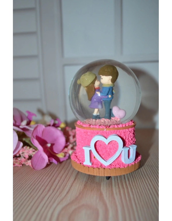 KAR KÜRESİ IŞIKLI MÜZİKLİ