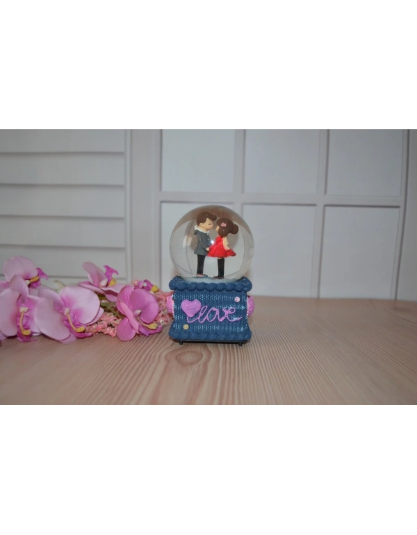 KAR KÜRESİ IŞIKLI MÜZİKLİ