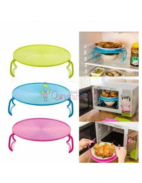 Katlanabilir Buzdolabı Ve Mikrodalga Rafı