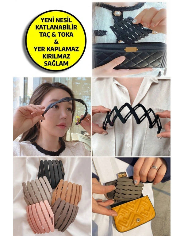 Katlanabilir Taç Toka