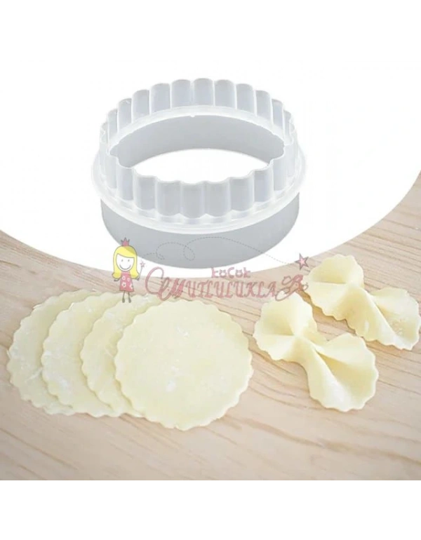 Kek Kurabiye Ve Pasta Kalıbı 5 Li Set Yuvarlak Tırtıklı