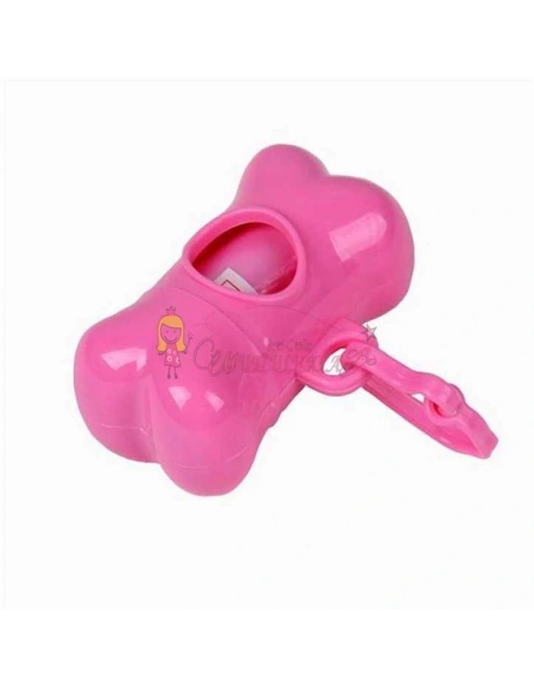 Kemik  şekilli  çöp/bez poşeti taşıma çantası